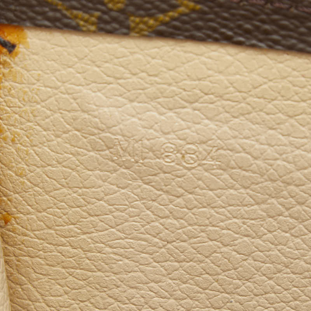 LOUIS VUITTON Authentic Brown Monogram Leather Tote Bag - Picture 14 of 14